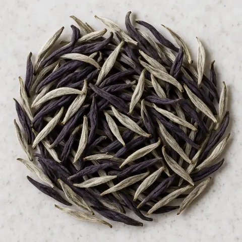 Purple Bud White